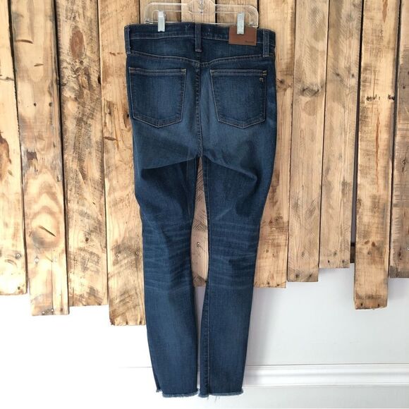 Madewell 9" High-Rise Skinny Jeans: Destructed Edition Size 27 - Picture 9 of 14